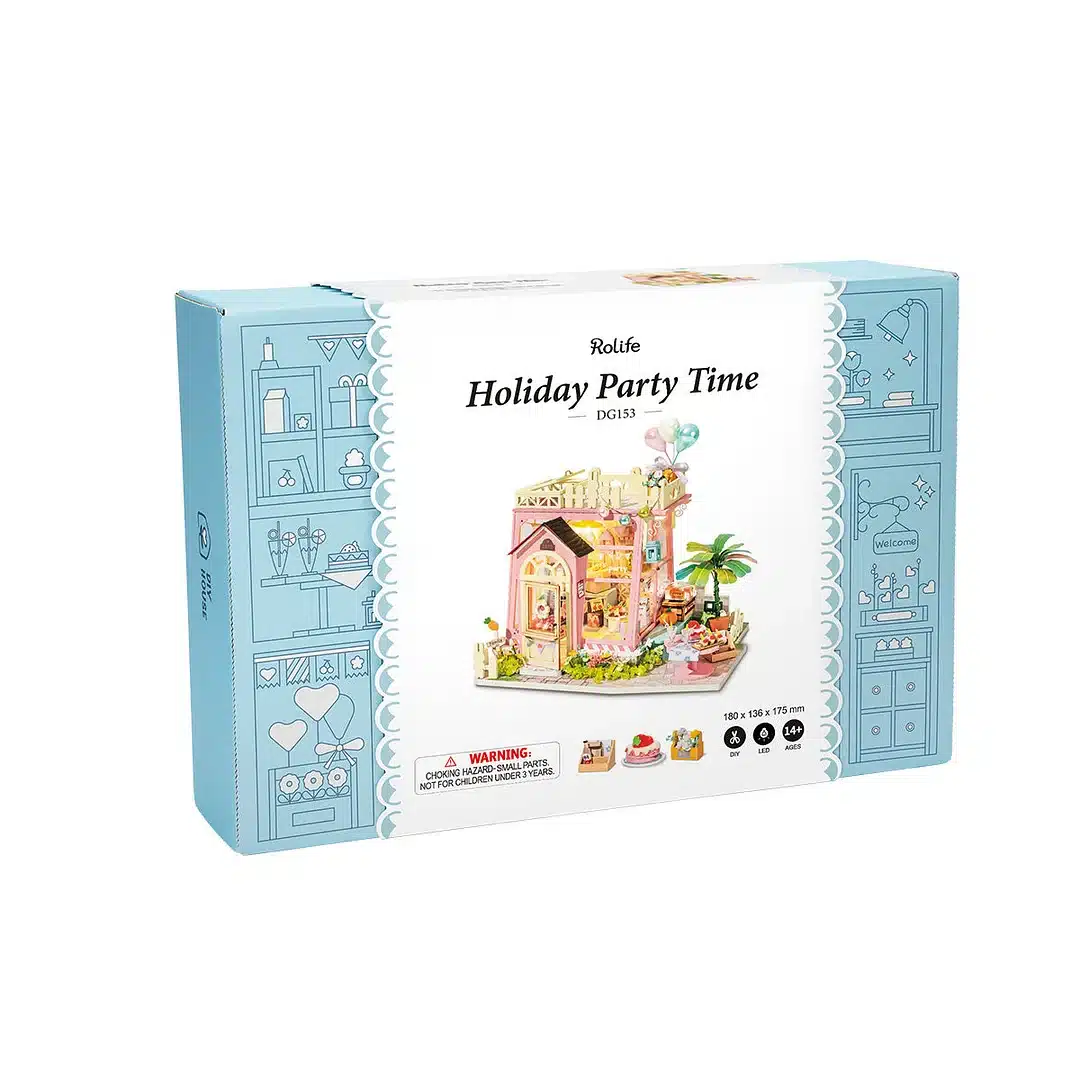Puzzle 3D Holiday Party Time, Robotime – Image 5