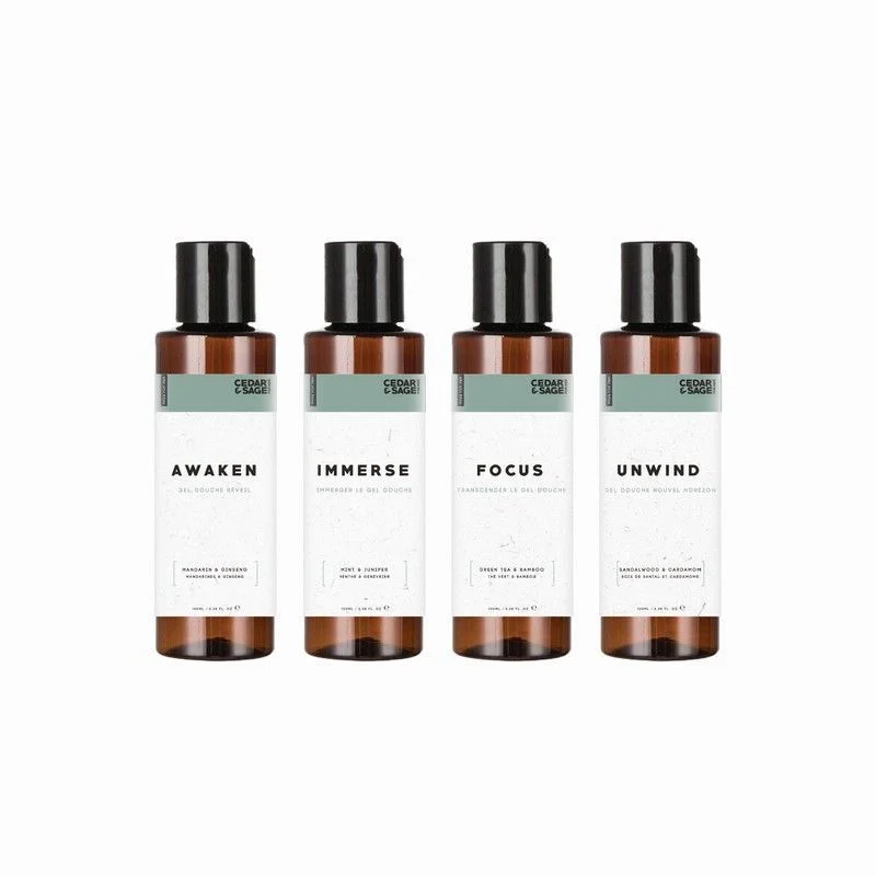 Set Gels Douche Homme, Cedar & Sage. – Image 2